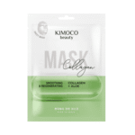 KIMOCO Sheet Mask Aναζωογονητική Μάσκα Προσώπου με Κολλαγόνο και Αλόη, 23ml